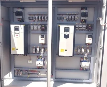 Power-saving variable frequency drive panels